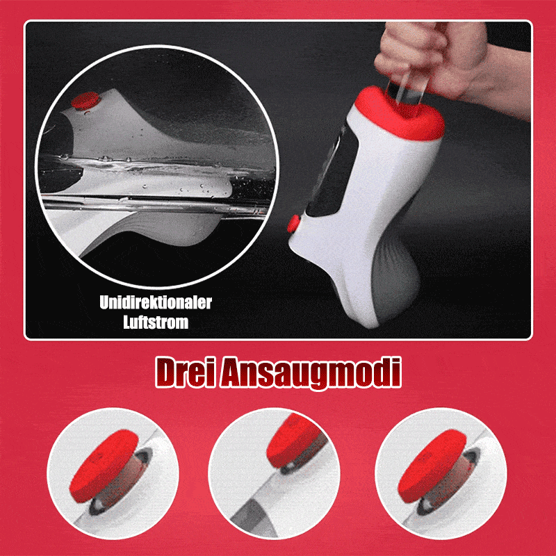 Ms.Agent - Leten 10 Vibrations & Vakuum-Luftventil Deep Throat Männlicher Masturbator