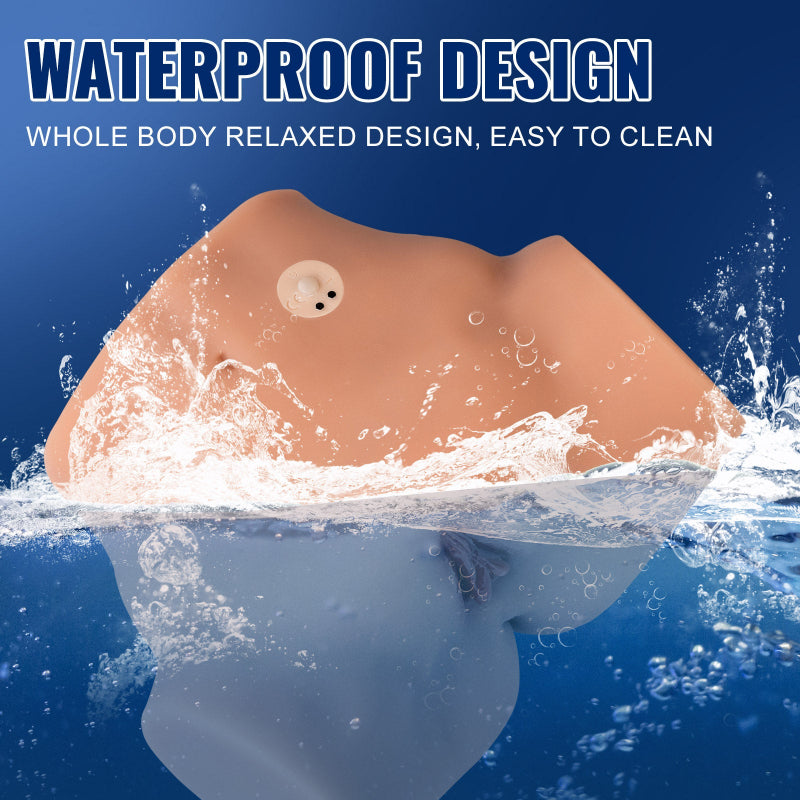 Tracy - 6.38lbs Vibrating Ass Realistic Butt Coffee Color