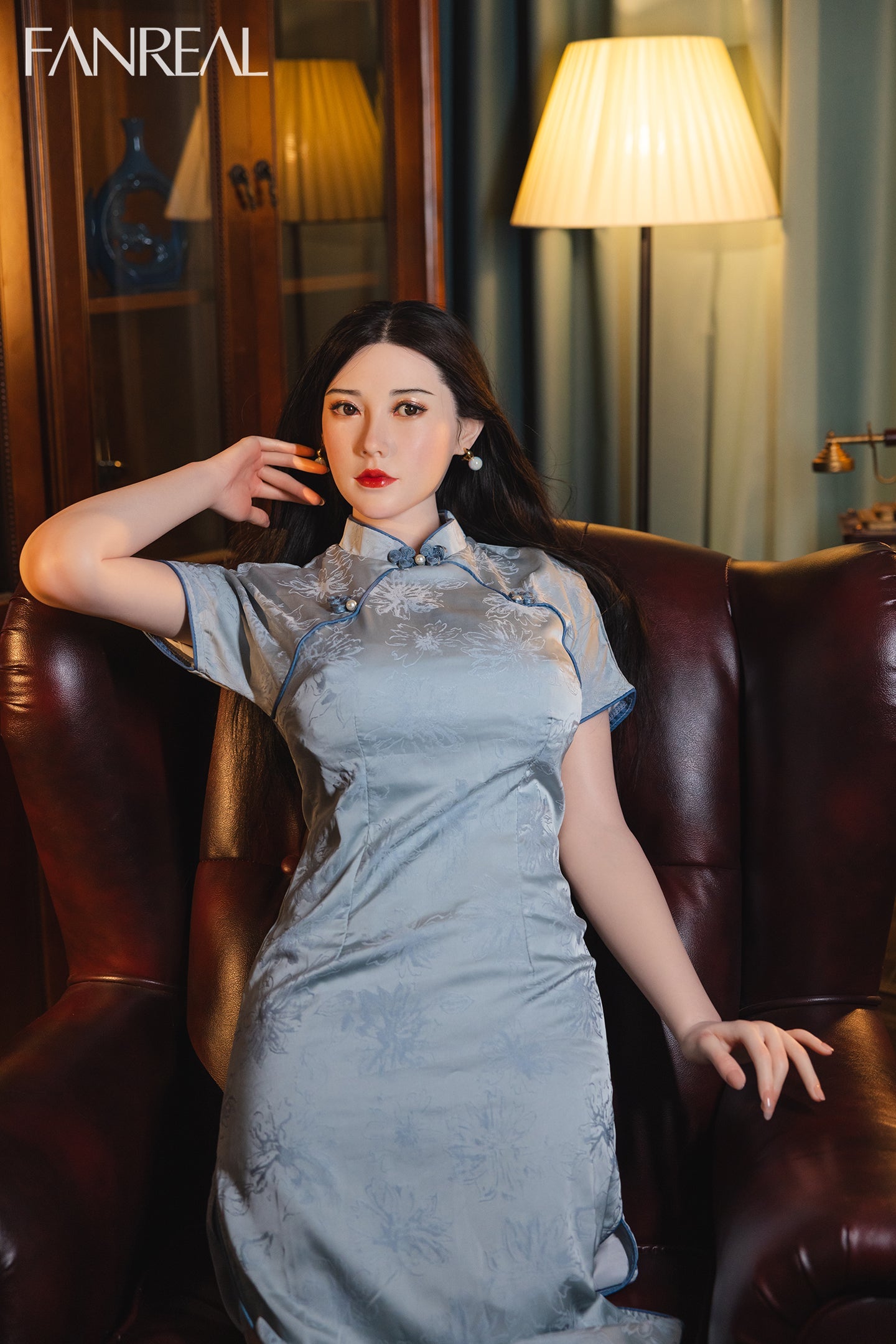 109cm/3ft7 F-cup Fair Skin Silicone Torso Sex Doll – Vivi