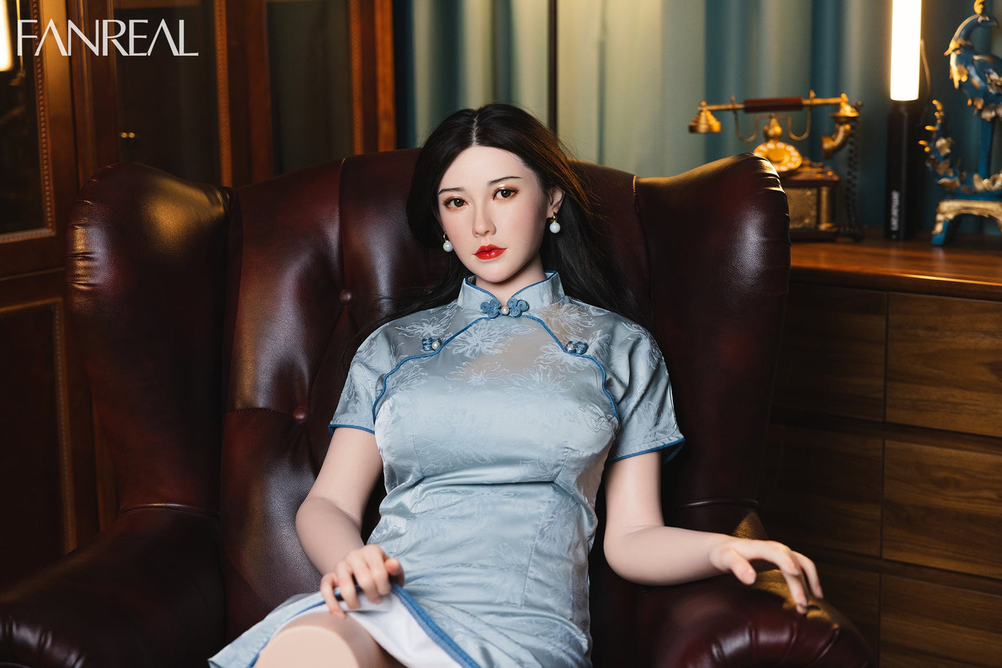 109cm/3ft7 F-cup Fair Skin Silicone Torso Sex Doll – Vivi