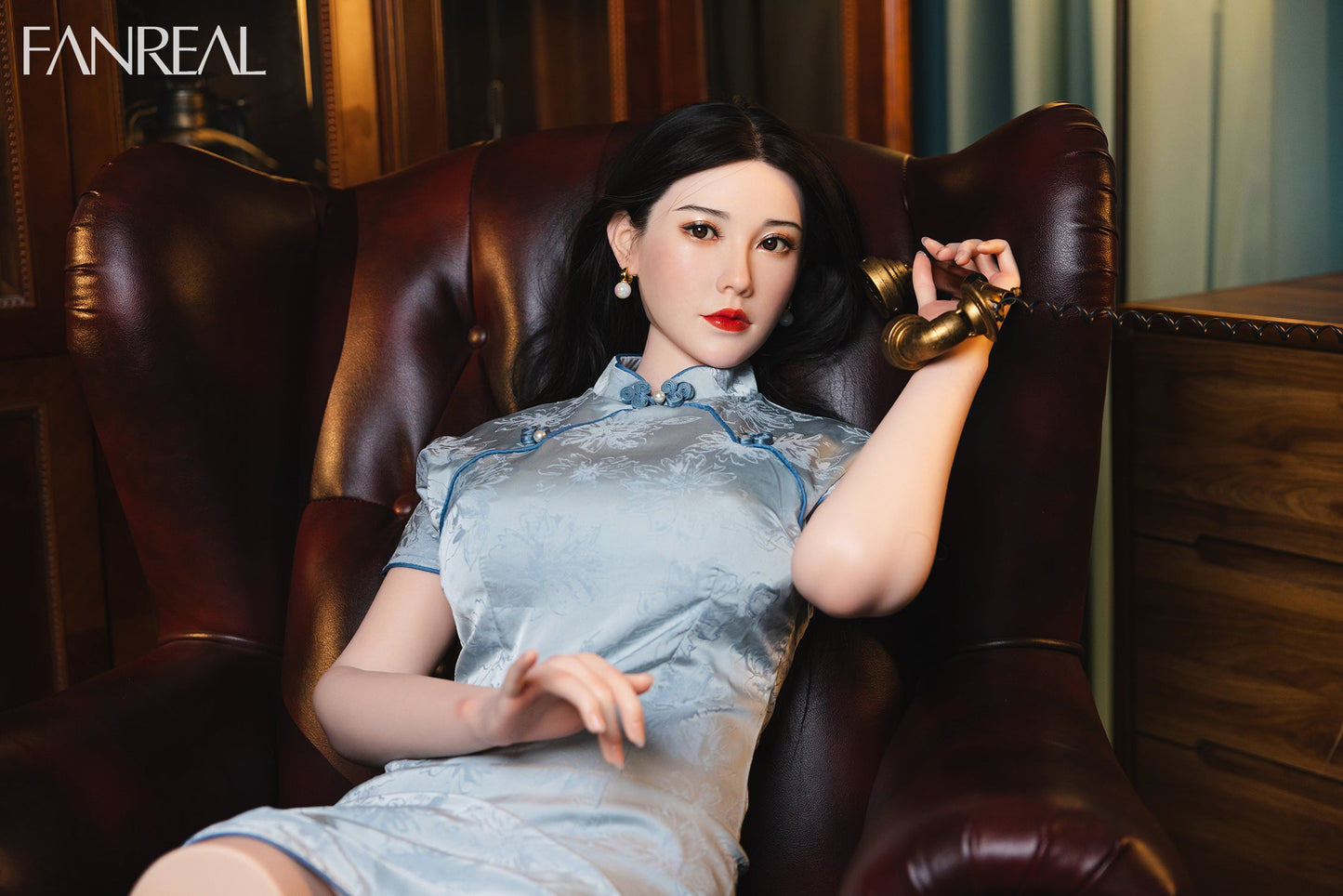 109cm/3ft7 F-cup Fair Skin Silicone Torso Sex Doll – Vivi