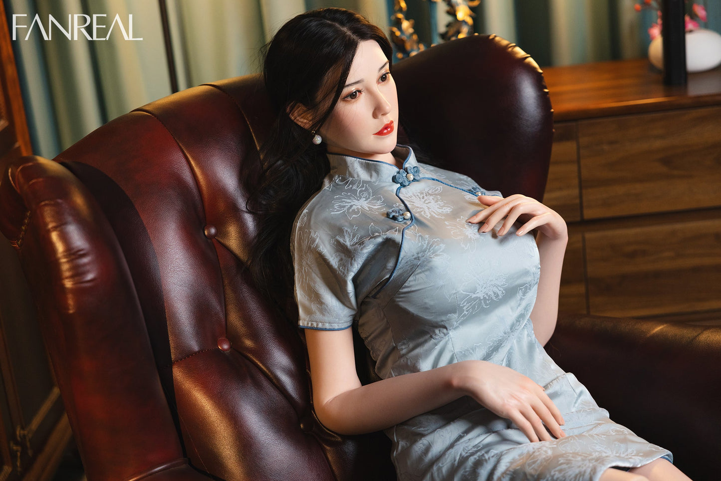 109cm/3ft7 F-cup Fair Skin Silicone Torso Sex Doll – Vivi