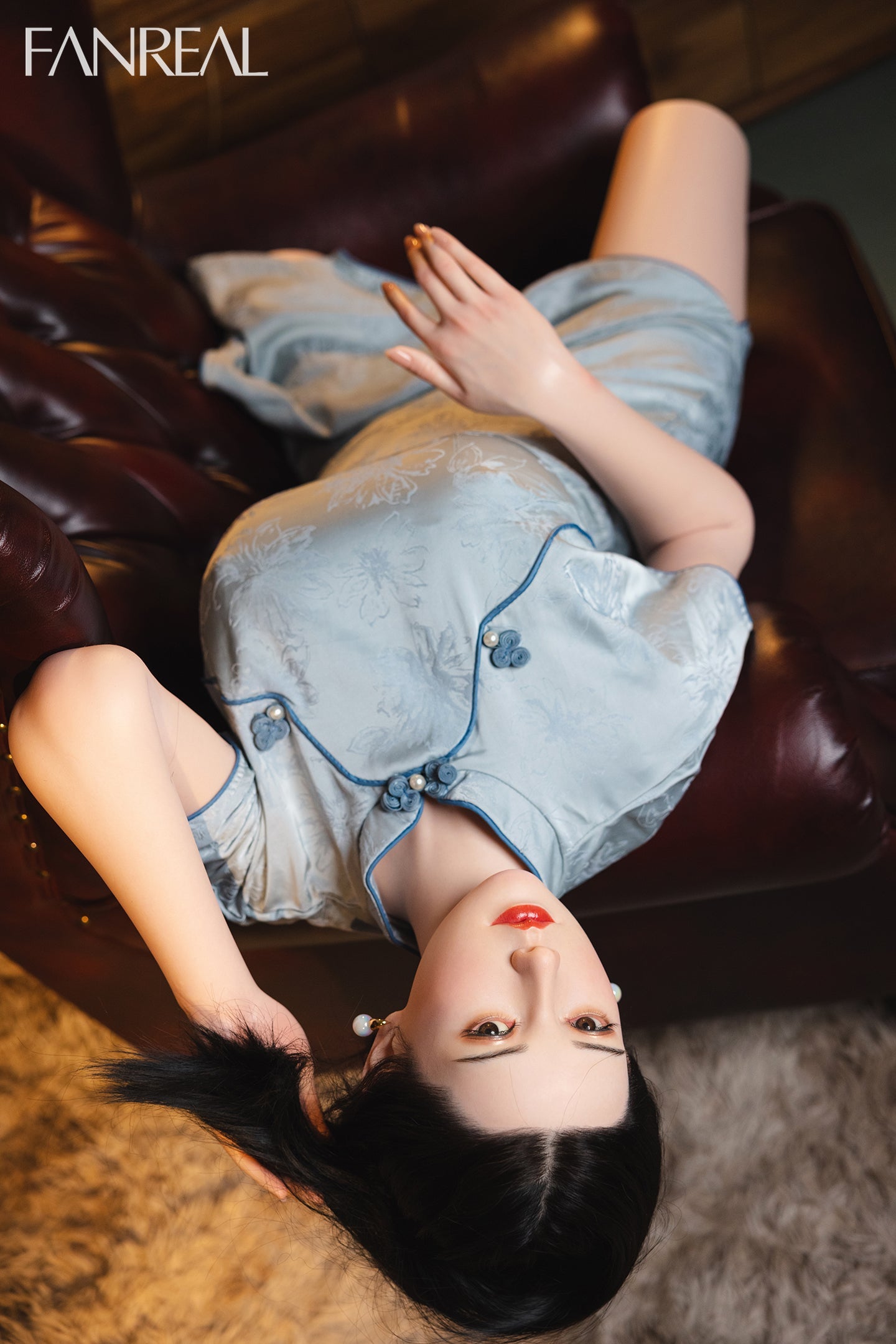 109cm/3ft7 F-cup Fair Skin Silicone Torso Sex Doll – Vivi