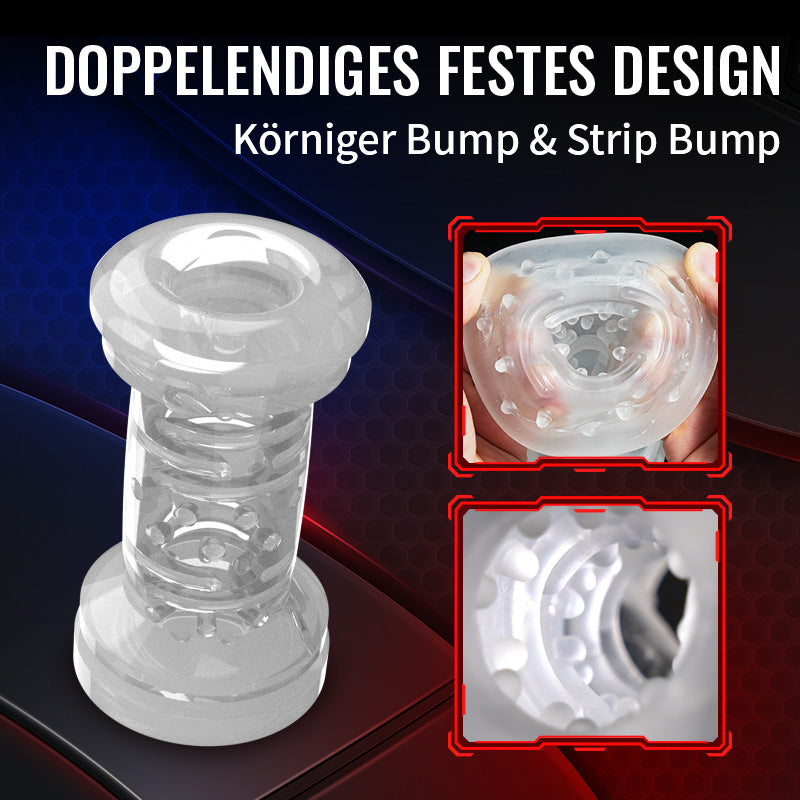 Handheld Automatische 6 Frequenz schiebende Vibration Männlich Masturbator