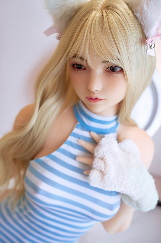 158cm/5ft2 A-Cup Silicone Head Chinese Sex Doll - #214