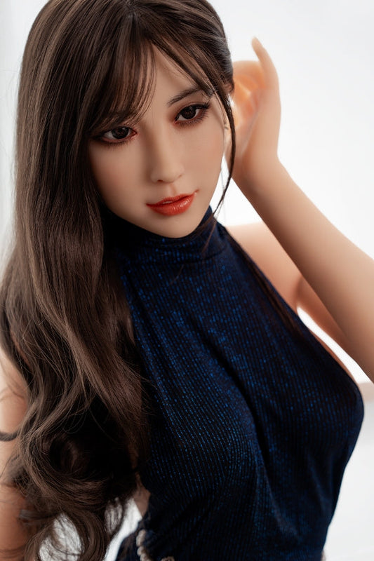 158cm/5ft2 A-Cup ROS Head Sex Doll - #133