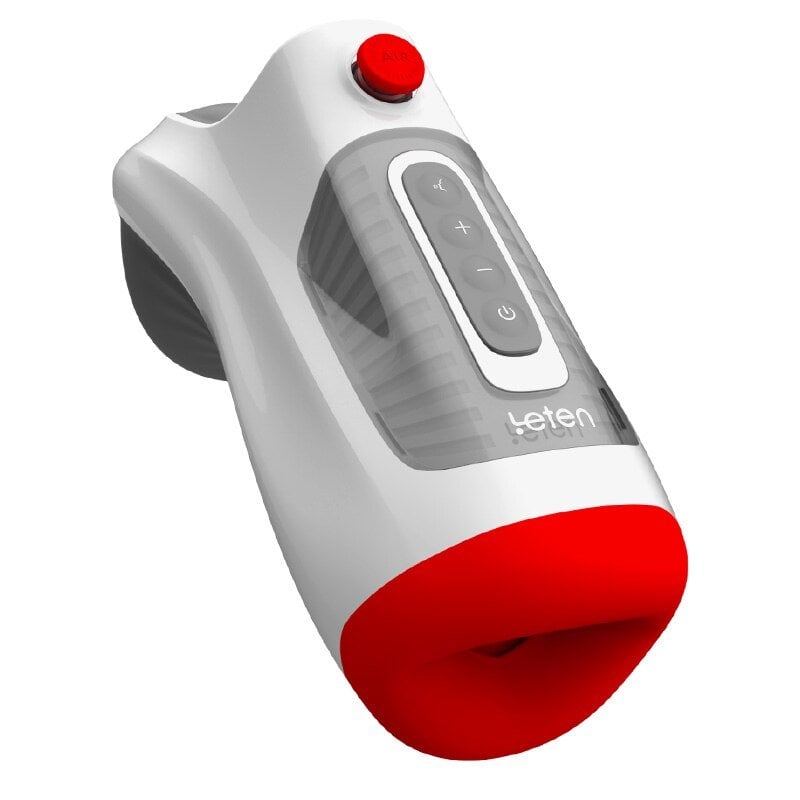 Ms.Agent - Leten 10 Vibrations & Vakuum-Luftventil Deep Throat Männlicher Masturbator