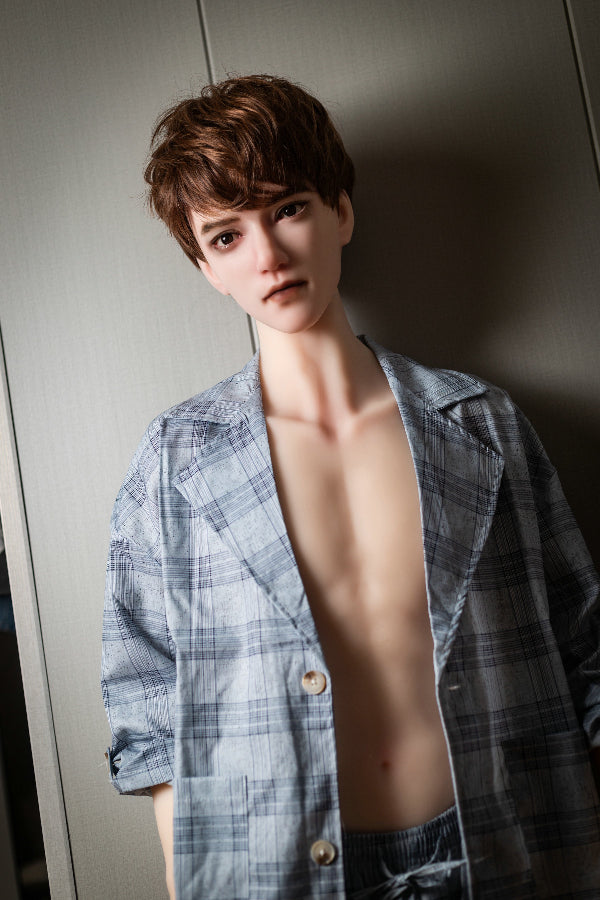 165cm/5ft5 Male Silicone Head Sex Doll - CHU