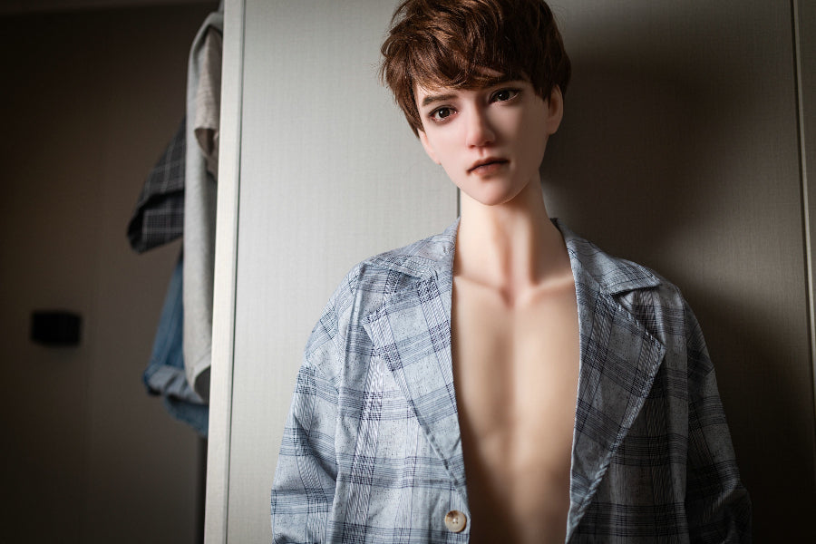 165cm/5ft5 Male Silicone Head Sex Doll - CHU