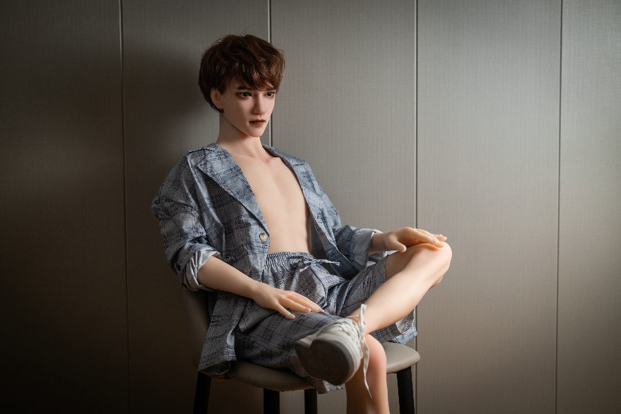 165cm/5ft5 Male Silicone Head Sex Doll - CHU