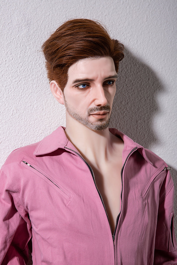175cm/5ft9 Male Silicone Head Sex Doll - HAN