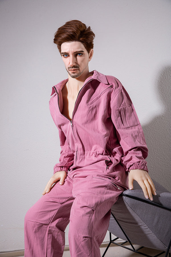 175cm/5ft9 Male Silicone Head Sex Doll - HAN