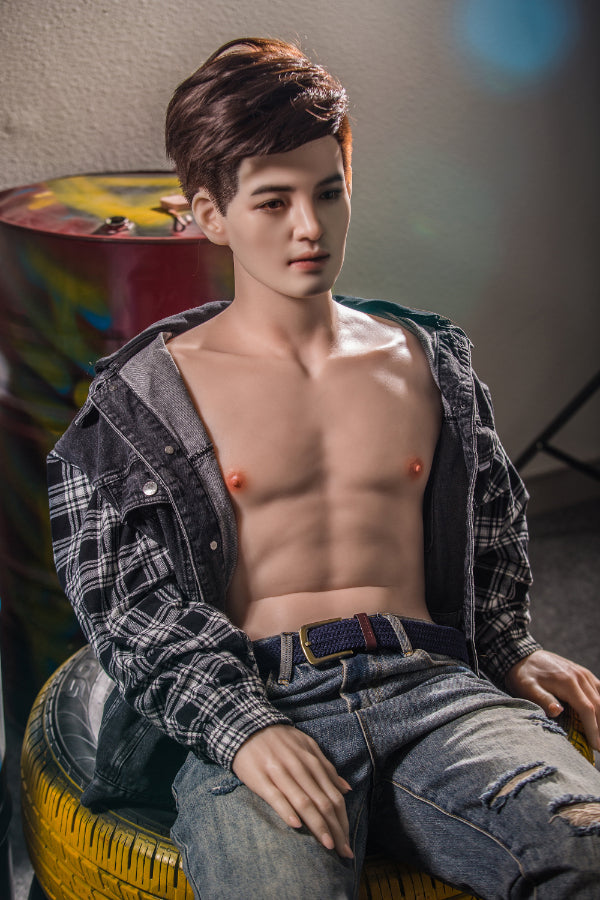 177cm/5ft9 Realistic Male Silicone Sex Doll - TANG