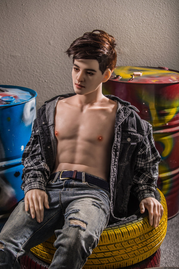 177cm/5ft9 Realistic Male Silicone Sex Doll - TANG