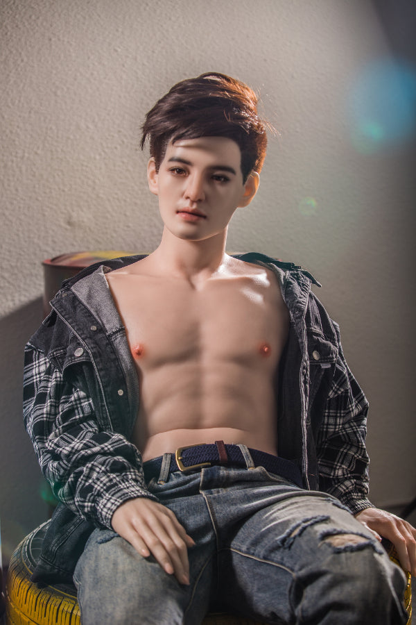 177cm/5ft9 Realistic Male Silicone Sex Doll - TANG