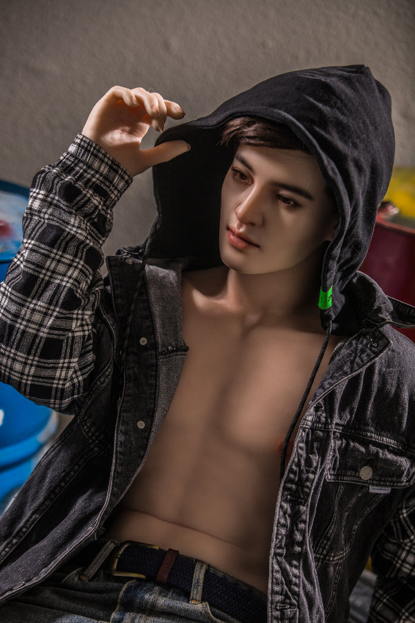 177cm/5ft9 Realistic Male Silicone Sex Doll - TANG