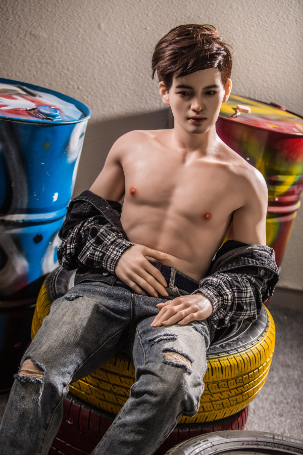 177cm/5ft9 Realistic Male Silicone Sex Doll - TANG