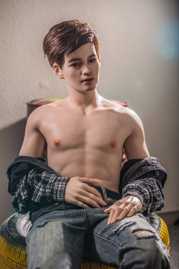 177cm/5ft9 Realistic Male Silicone Sex Doll - TANG