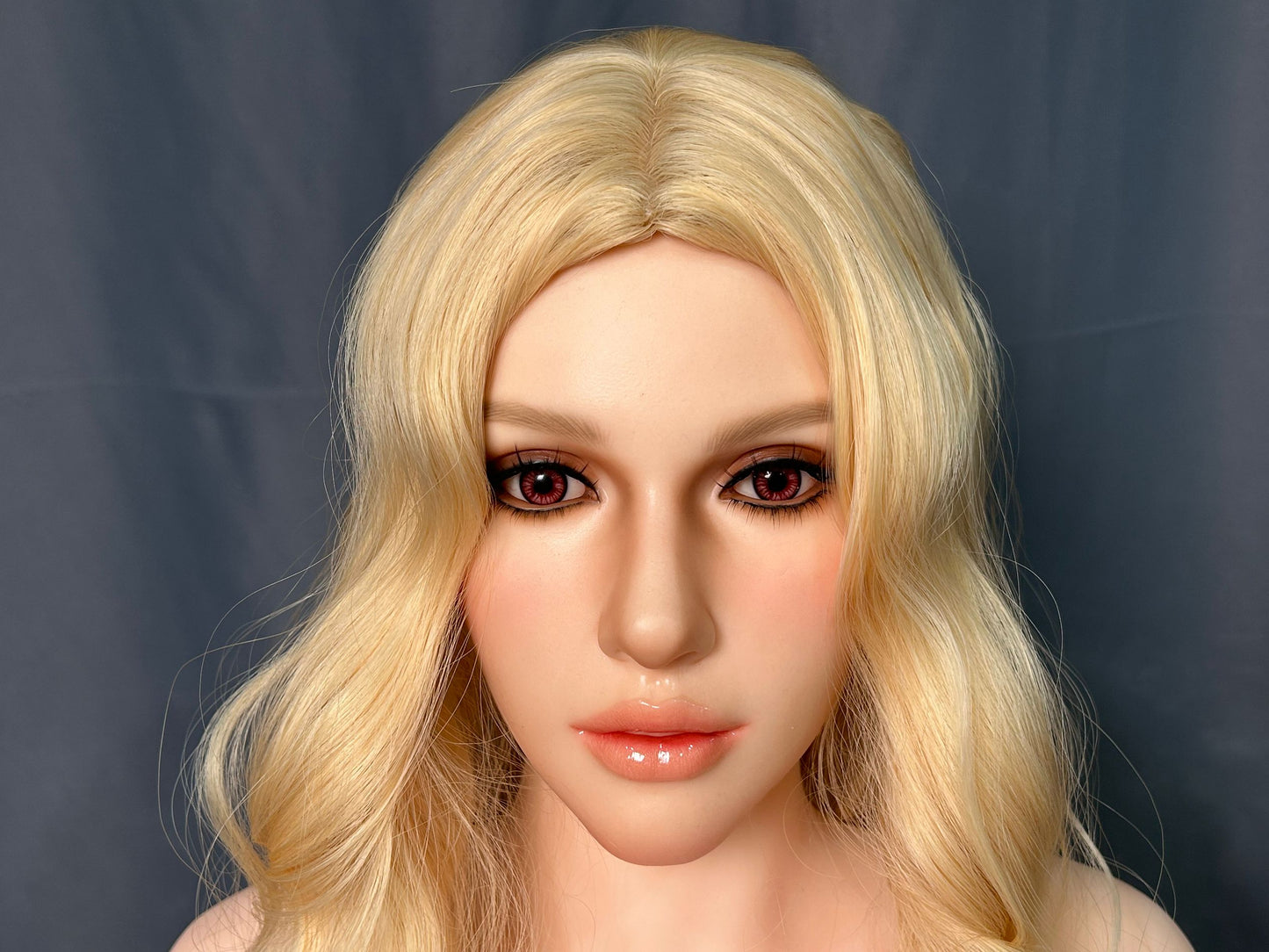EU In Stock - 163cm/5ft4 C-Cup Silicone Head Blonde Sex Doll SG2 - Cecily Natural