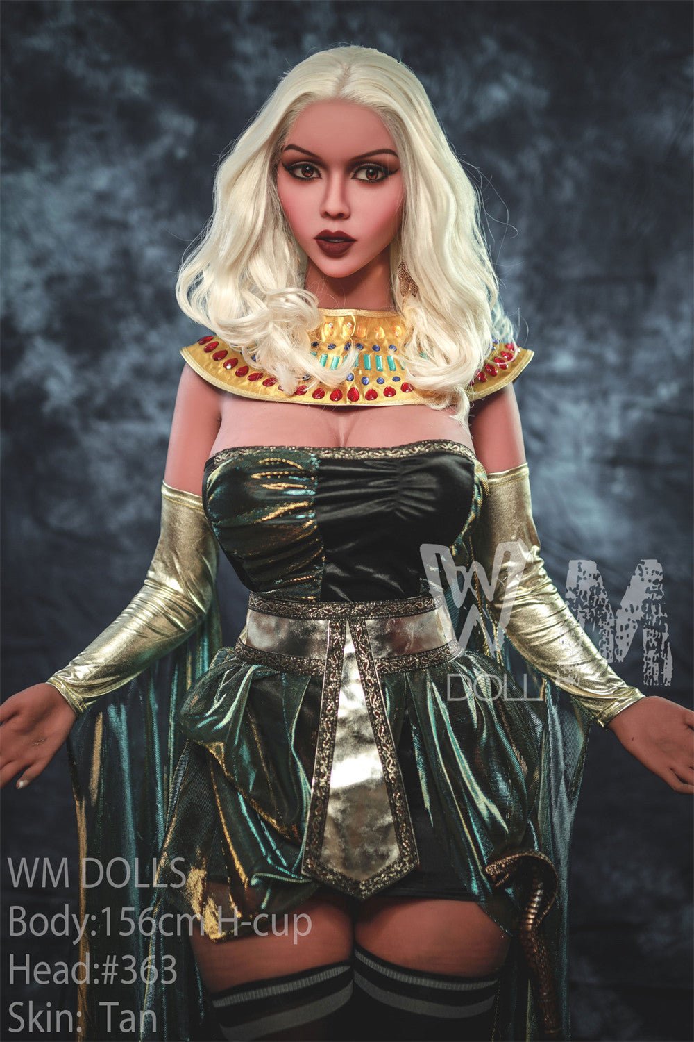 156cm/5ft1 H-Cup American High Quality TPE Sex Doll with #363 Head