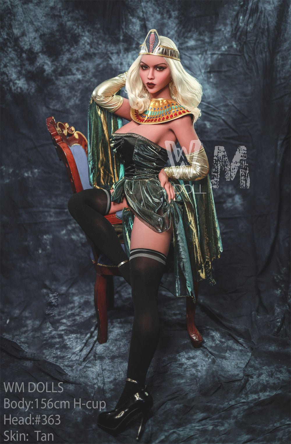 156cm/5ft1 H-Cup American High Quality TPE Sex Doll with #363 Head