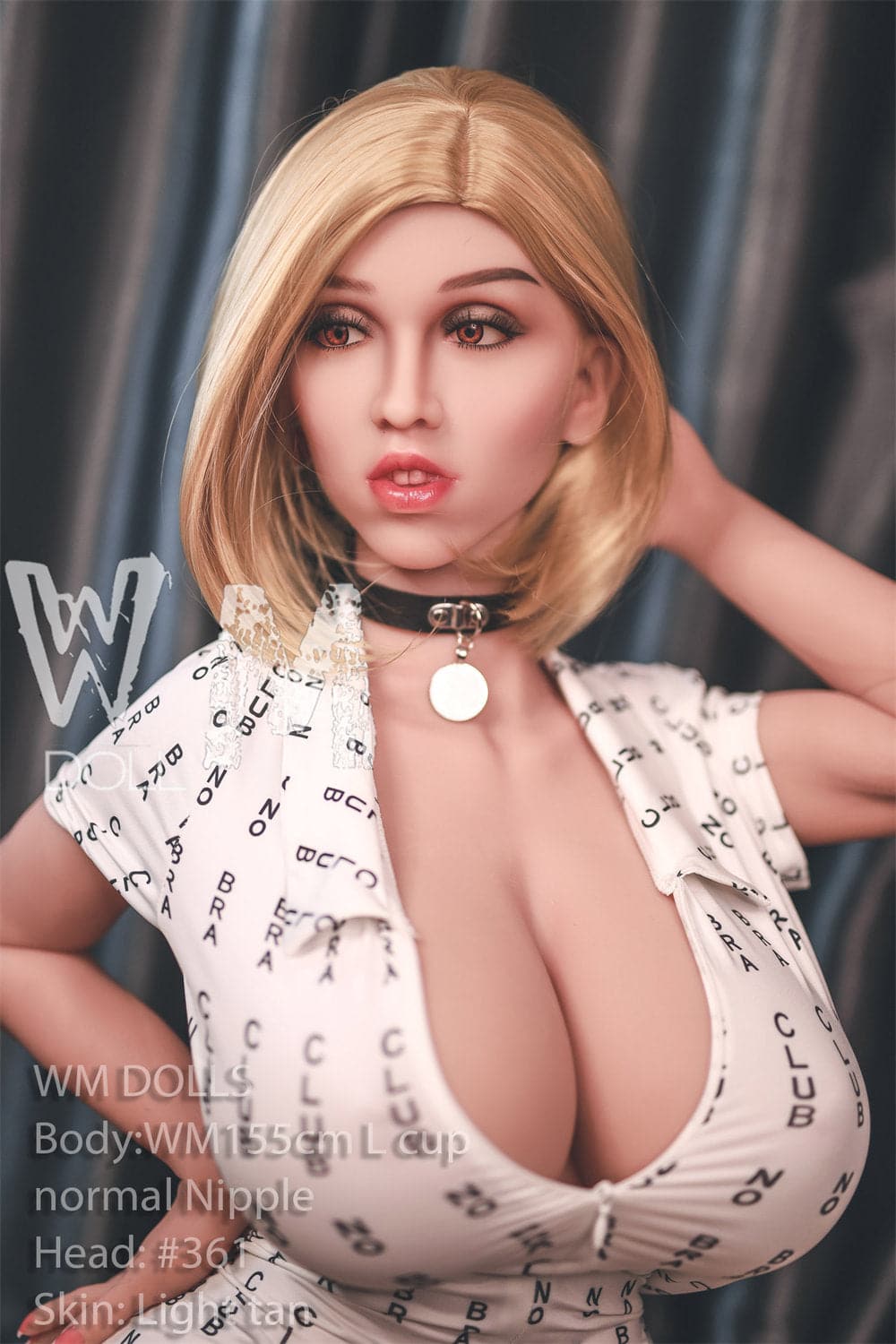 155cm/5ft1 L-cup TPE Real Life Mature Busty Sex Doll with 361# Head