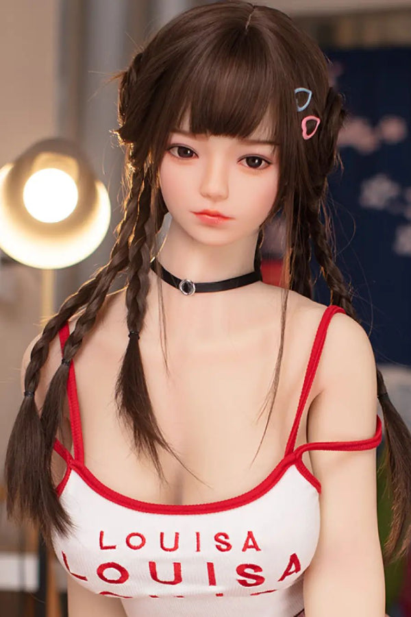 150cm/4ft11 D-cup Silicone Head Sex Doll -  A6 Yui