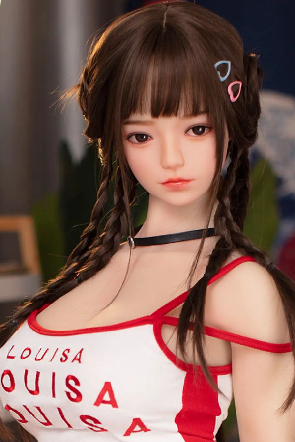 150cm/4ft11 D-cup Silicone Head Sex Doll -  A6 Yui