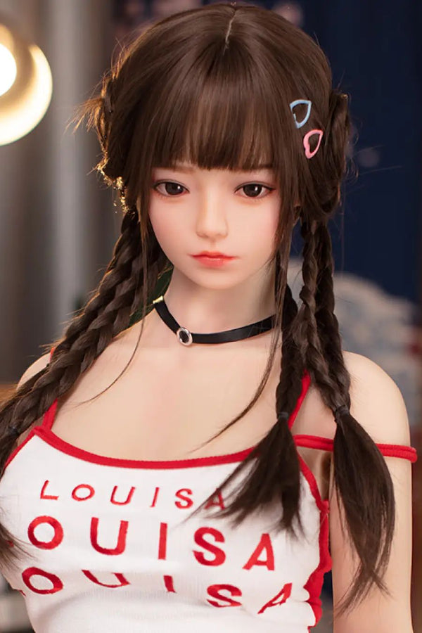 150cm/4ft11 D-cup Silicone Head Sex Doll -  A6 Yui