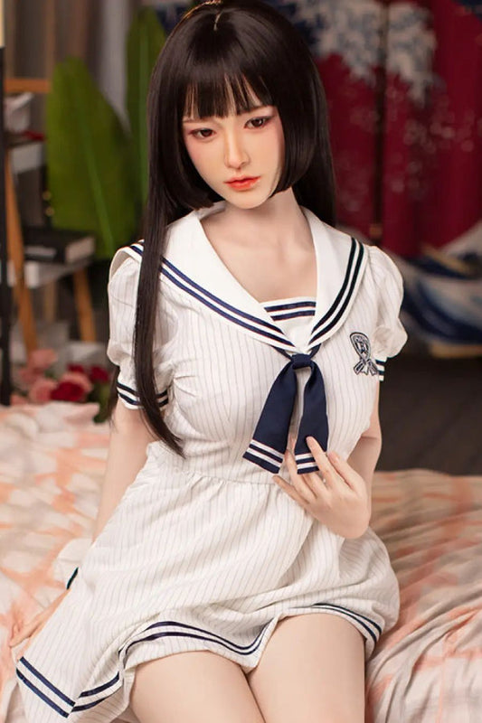 160cm/5ft3 D-cup Silicone Head Sex Doll - A2 Umi