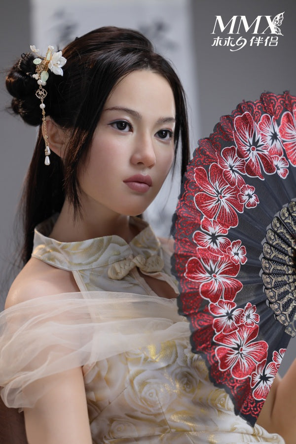 153cm/5ft C-Cup All-In-One Full Silicone Sex Doll - Mengfei