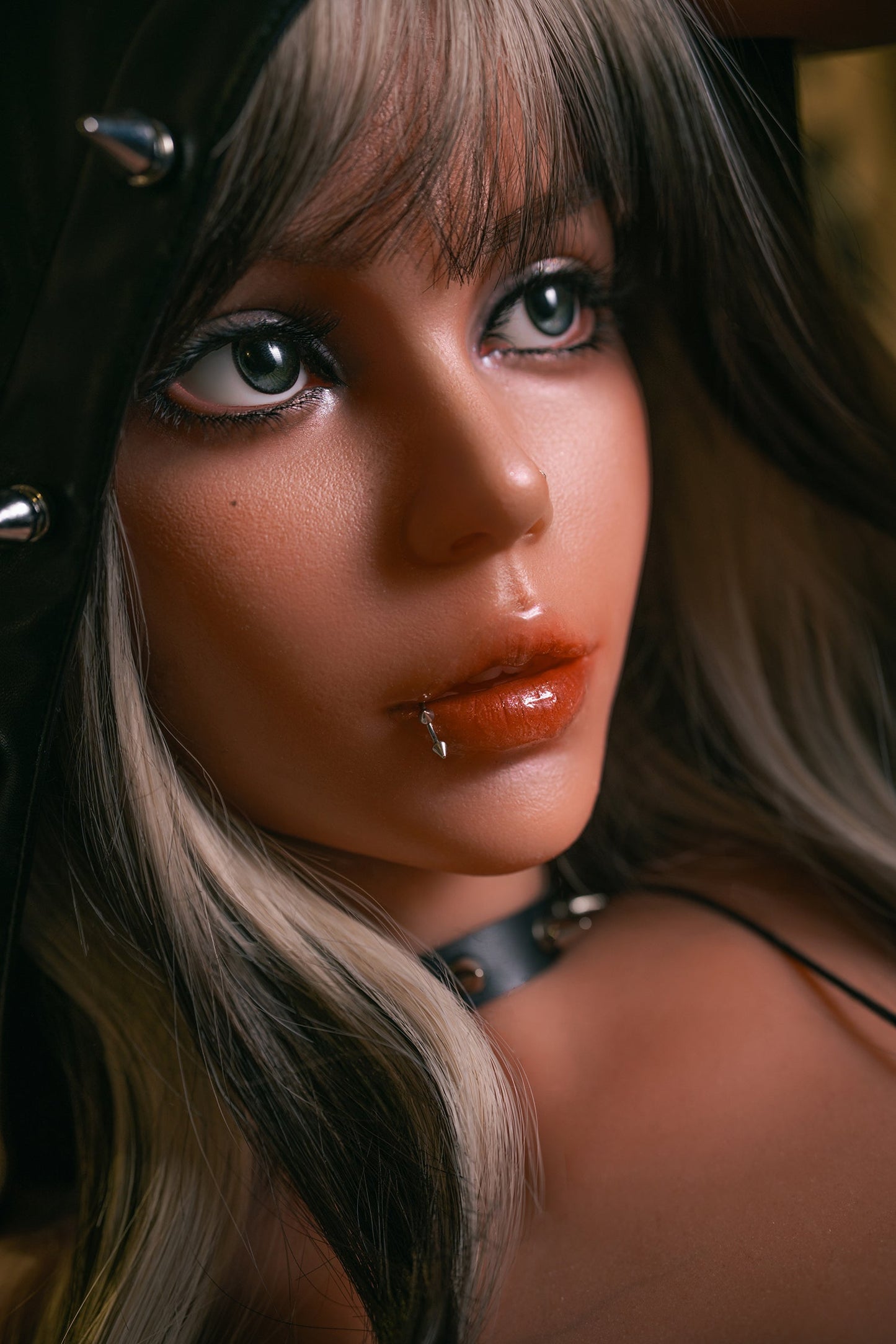 164cm/5ft5 F-cup Big Breast Silicone Head Sex Doll – #M44