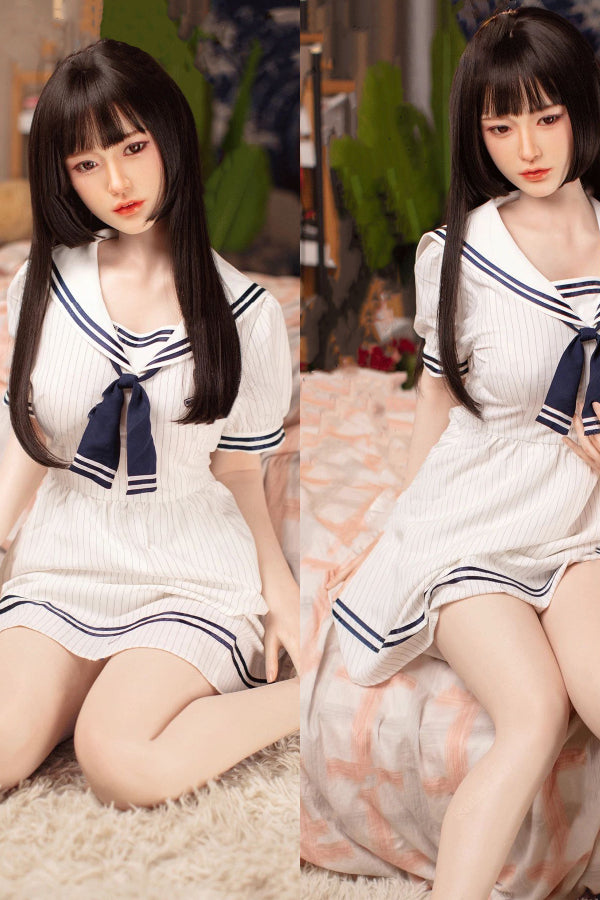 160cm/5ft3 D-cup Silicone Head Sex Doll - A2 Umi