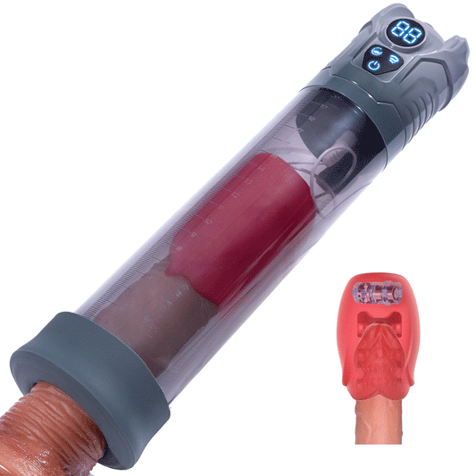 Acmejoy GrowPlus - Train & Please Penis Pumps 5 Sucking Blowjob 7 Vibrations