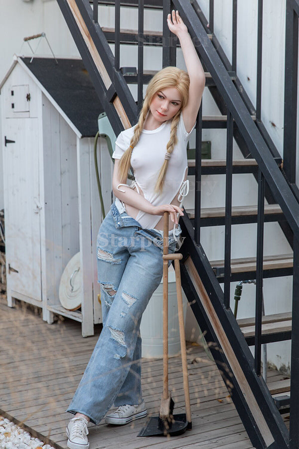 171cm/5ft7 A-cup Silicone Head Sex Doll – Imogen