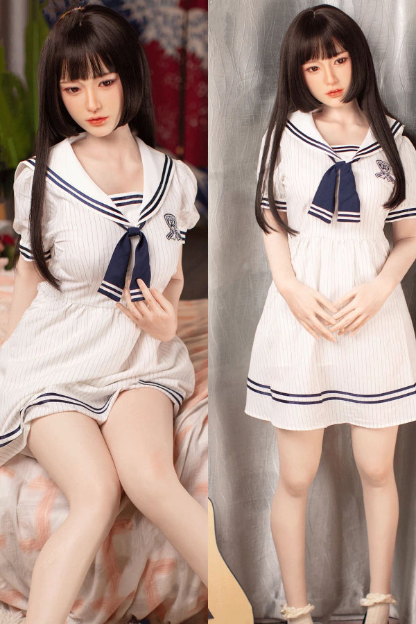 160cm/5ft3 D-cup Silicone Head Sex Doll - A2 Umi