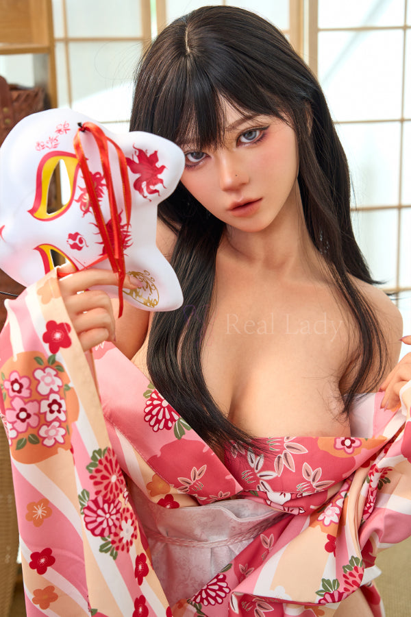 150cm/4ft11 Japanese Sex Doll ROS T6 Silky Cream Divine Maiden - Kagura