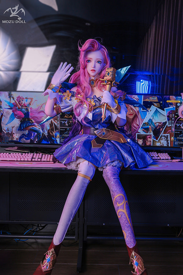 163cm/5ft4 H-Cup Game Big Boobs LOL Seraphine Anime Sex Doll