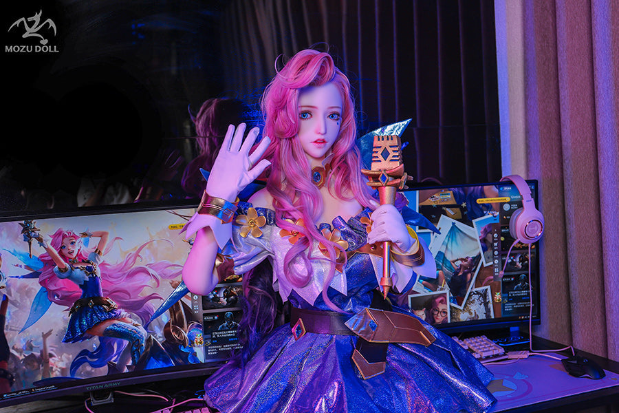 163cm/5ft4 H-Cup Game Big Boobs LOL Seraphine Anime Sex Doll