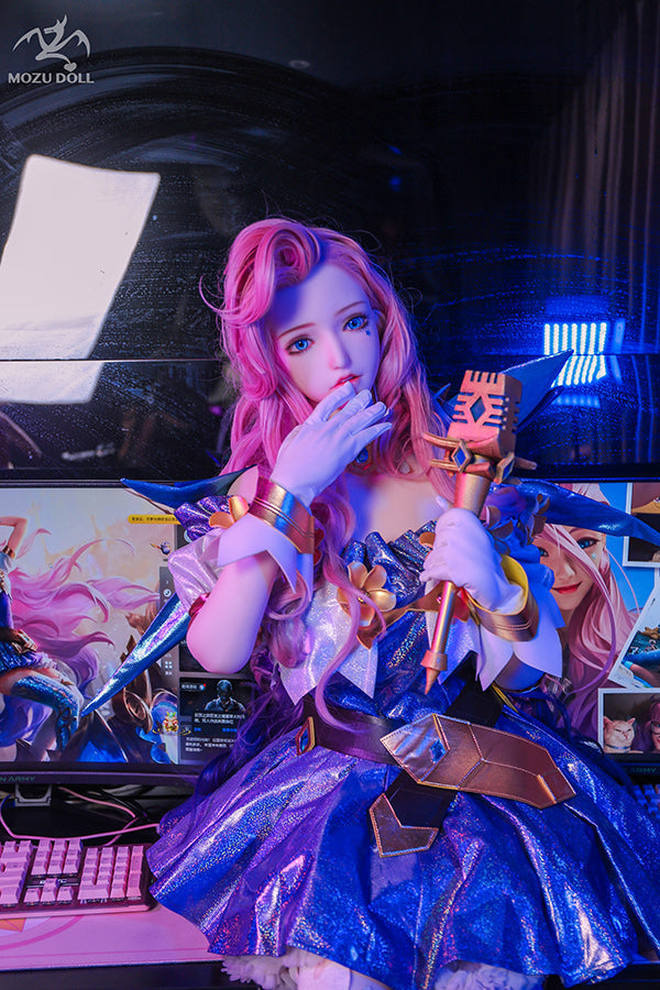 163cm/5ft4 H-Cup Game Big Boobs LOL Seraphine Anime Sex Doll