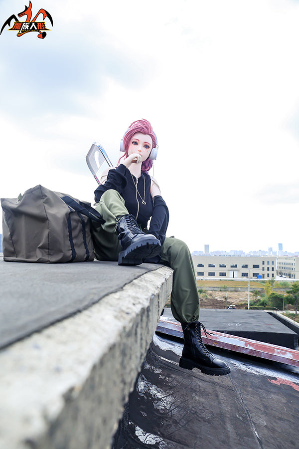 163cm/5ft4 H-Cup Game LOL Anime Sex Doll - Seraphine