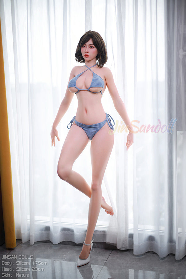 175cm/5ft9 D-cup Silicone Mature Sex Doll – #23
