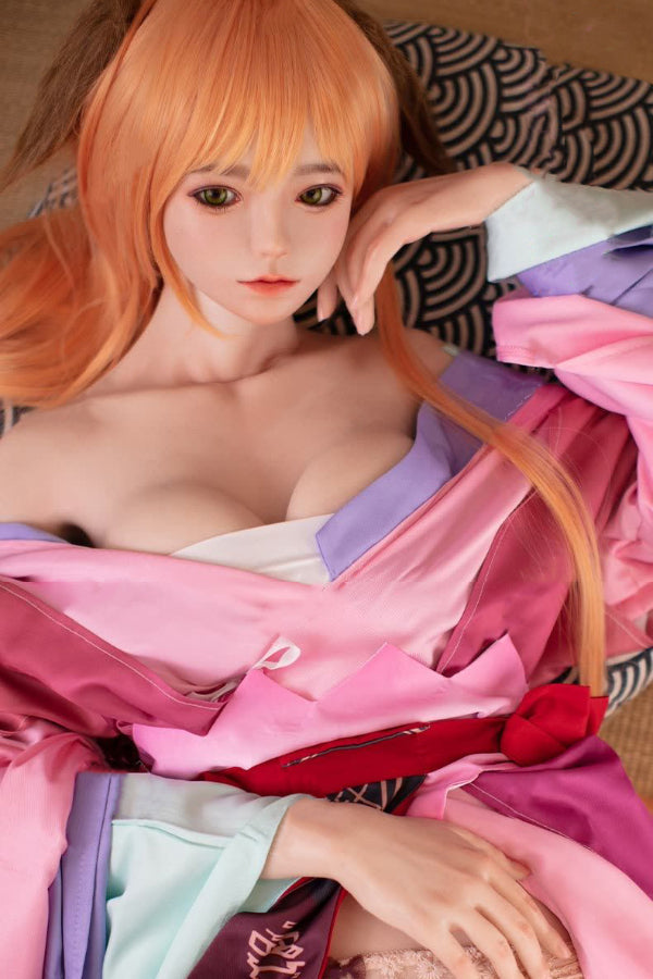 150cm/4ft11 D-cup Japanese Silicone Head Sex Doll -  Yui