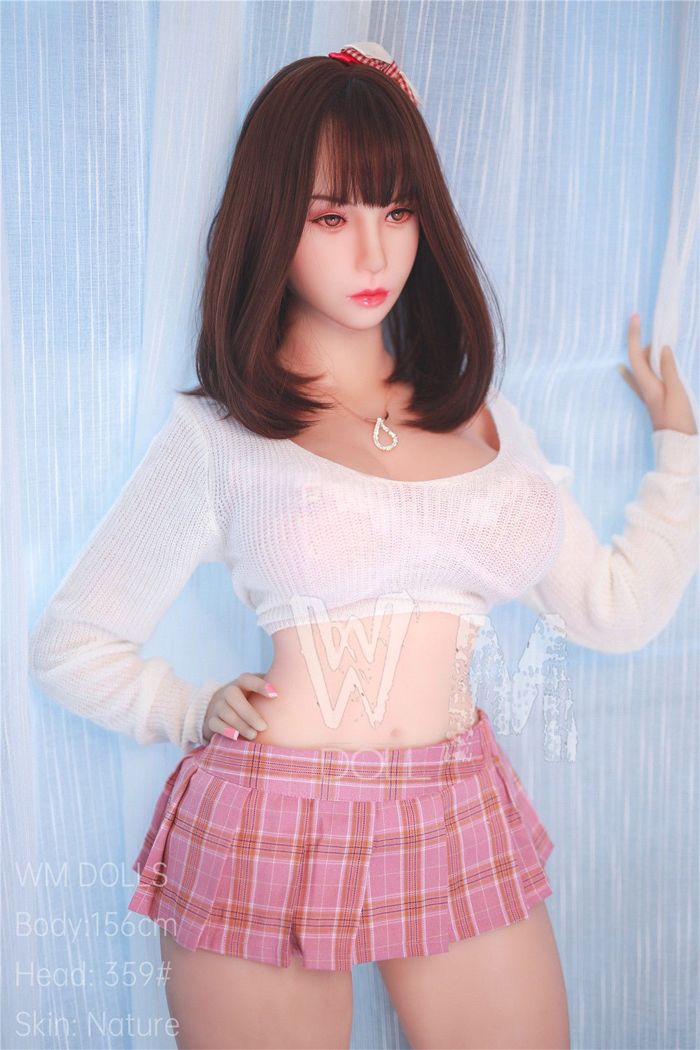 156cm/5ft1 H-Cup Thick TPE Japanese Sex Doll with #359 Head