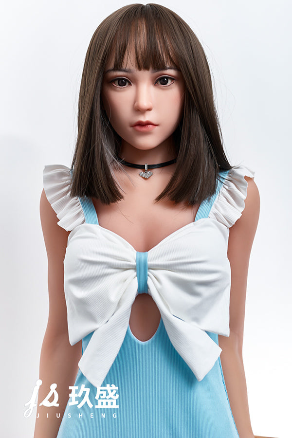 Small Breast B-cup Japanese Silicone Head Sex Doll - #50 Shino