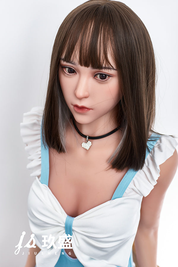 Small Breast B-cup Japanese Silicone Head Sex Doll - #50 Shino