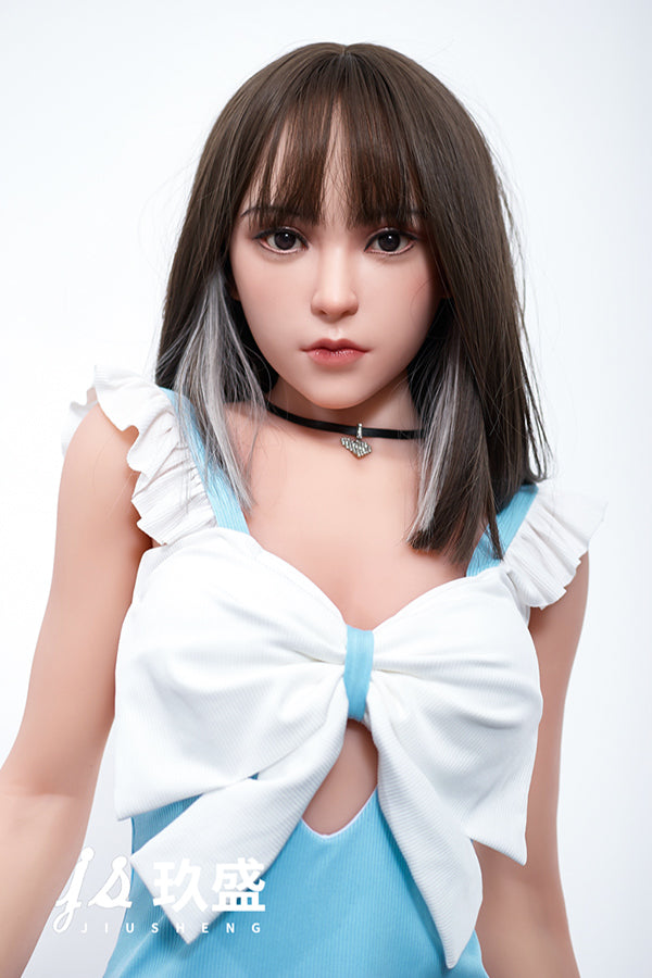Small Breast B-cup Japanese Silicone Head Sex Doll - #50 Shino