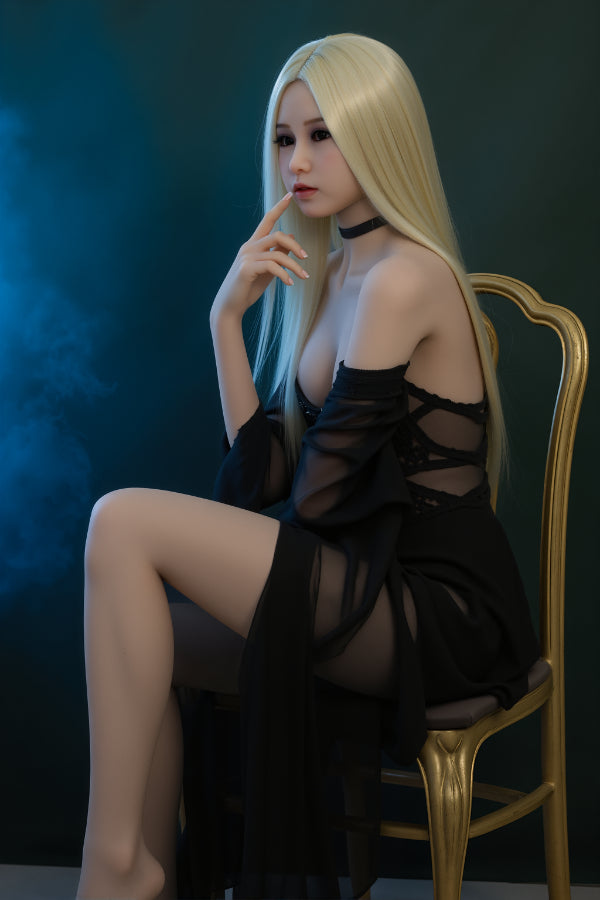 US In Stock - 148cm/4ft10 F-Cup Blonde TPE Sex Doll #10