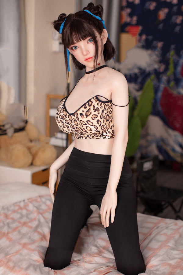 160cm/5ft3 D-cup Silicone Head Sex Doll - A45 Lori