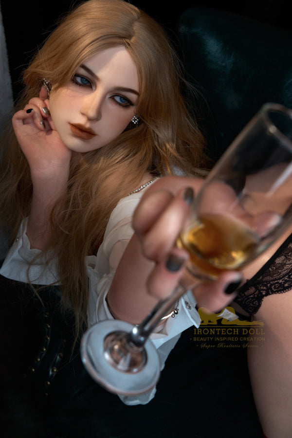 US In Stock - 164cm/5ft5 F-cup Silicone Sex Doll - S38 Natural